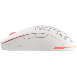 Genesis Zircon X Vezeték nélküli gamer egér Jubileumi kiadás 19000DPI, fehér