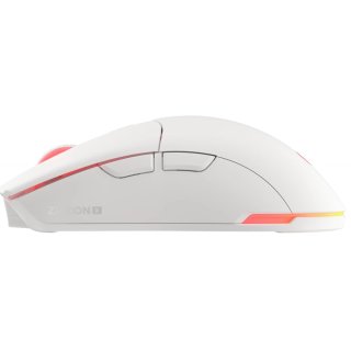 Genesis Zircon X Vezeték nélküli gamer egér Jubileumi kiadás 19000DPI, fehér
