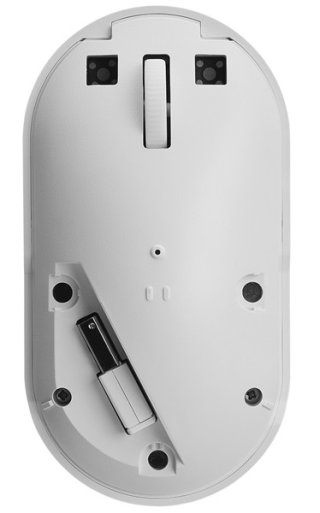 Everest SMW-399 Fehér vezetéknélküli Rechargeable optikai egér