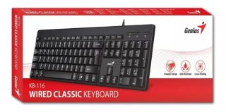 Genius Smart KB-116 USB fekete billentyűzet
