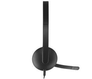 Logitech H340 Mikrofonos USB headset - fekete