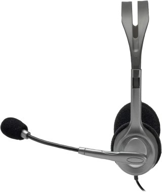 Logitech H110 Mikrofonos headset - fekete