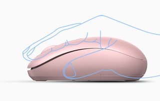 Ugreen 90686 Vezeték Nélküli egér - Pink