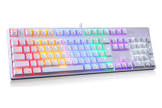 Motospeed CK107 Mechanikus Gamer Billentyűzet - Angol kiosztás