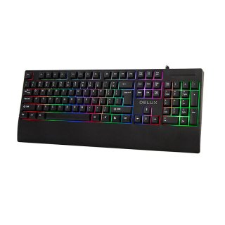Delux K9852 Gamer Billentyűzet - Angol kiosztás