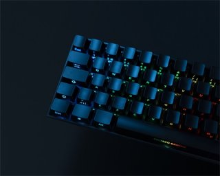 DELTACO Gamer DK440R Vezeték Nélküli Mechanikus Gamer Billentyűzet - Angol kiosztás