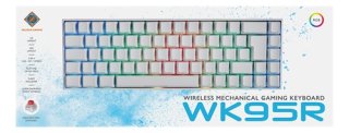 DELTACO Gamer WK95R Vezeték Nélküli Mechanikus Gamer Billentyűzet - Angol kiosztás