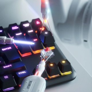 Fnatic miniSTREAK TKL Gamer Billentyűzet - ISO - Német kiosztás