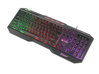 Fury Hurricane TKL Rainbow Gamer Billentyűzet - Magyar kiosztás
