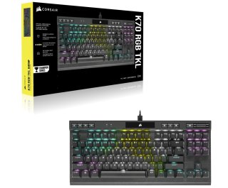 Corsair K70 TKL Mechanikus Gamer Billentyűzet - Angol kiosztás