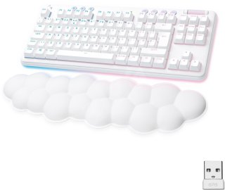 Logitech G715 Aurora TKL Vezeték Nélküli Mechanikus Gamer Billentyűzet - Angol kiosztás