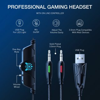Onikuma K5 PRO Gamer Headset