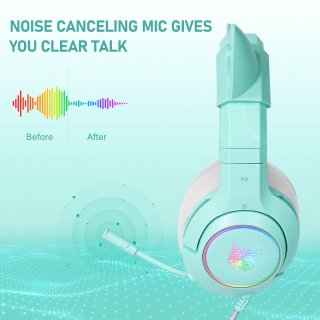 Onikuma K9 Cicafüles Gamer Headset