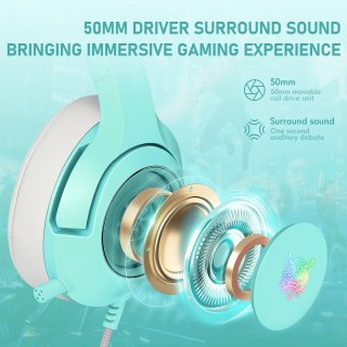 Onikuma K9 Cicafüles Gamer Headset