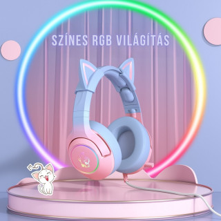 Onikuma K9 USB 7.1 Virtual Cicafüles Gamer Headset