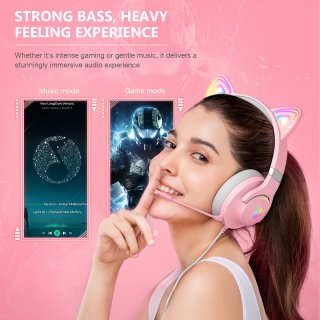 Onikuma X30 Cicafüles Gamer Headset