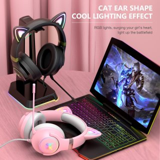 Onikuma X30 Cicafüles Gamer Headset