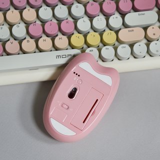 MOFII M3DM Dual Mode Vezeték nélküli Egér 2.4GHz + BT - Pink