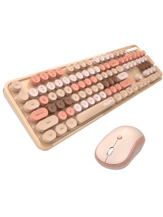 MOFII Sweet Plus Vezeték nélküli Mechanikus Billentyűzet + Egér csomag - Angol Kiosztás