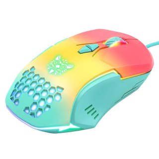 Onikuma CW902 Gamer Egér - Zöld