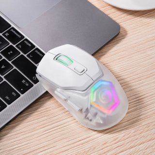 Marvo Z FIT PRO G1W WH RGB Vezeték Nélküli Gamer Egér - Fehér
