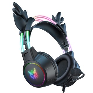 Onikuma X15 PRO Gamer Fejhallgató - Rénszarvasos