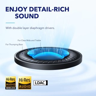 Anker Soundcore Space Q45 Vezeték Nélküli Fejhallgató
