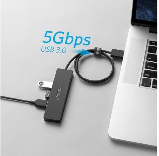 Anker 4-Port USB 3.0 Ultra Slim Data Hub