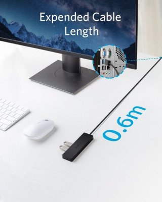 Anker 4-Port USB 3.0 Ultra Slim Data Hub