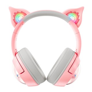 Onikuma B5 Vezeték nélküli Gaming headset - Pink - Cicafüles