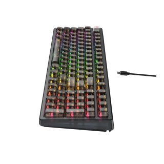 Havit KB875L - Mechanikus RGB Gamer Billentyűzet - Angol Kiosztás