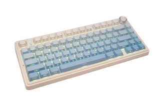 AULA F75 Vezeték Nélküli Mechanikus Gamer Billentyűzet - Kék