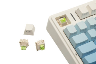 AULA F75 Vezeték Nélküli Mechanikus Gamer Billentyűzet - Kék