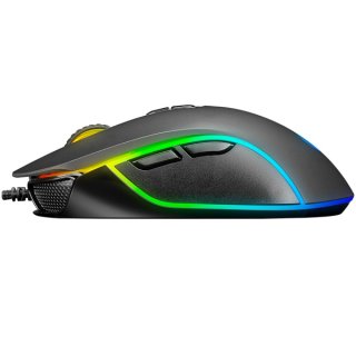 Rampage SMX-G65 ALPOR RGB Vezetékes Gaming Egér - Fekete