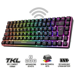 Spirit of Gamer ELITE K70 TKL Gamer billentyűzet - Magyar Kiosztás