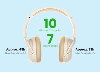 Edifier W820NB Plus Vezeték Nélküli Headset - bézs