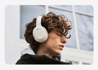 Edifier W820NB Plus Vezeték Nélküli Headset - bézs