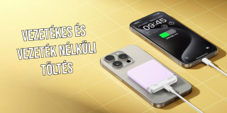 Remax Cube RPP-8 Magsafe Vezeték Nélküli Gyorstöltő Powerbank 5000 mAh