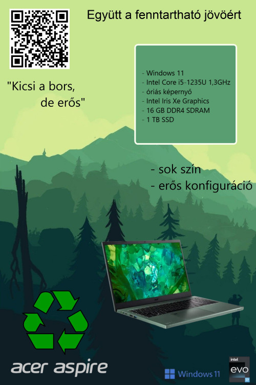 A természetbarát laptop