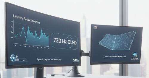 A monitorok forradalma: 720 Hz és a gyűrődésmentes OLED – Merre tartunk 2026-ban?