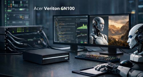 Hatalmas AI-erőmű egy mini gépben: Az Acer Veriton GN100