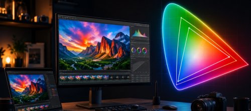 Kijelzőkalauz grafikusoknak - Mit jelent az sRGB, az Adobe RGB és a DCI-P3?