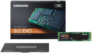 Samsung 1TB SSD SATA3 M.2 860 EVO MZ-N6E1T0BW