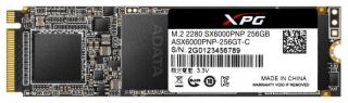ADATA XPG SX6000 Pro SSD 256GB PCIe Gen3x4 M.2 2280