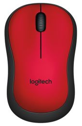 Logitech M220 Silent vezeték nélküli egér - Piros - Egerek