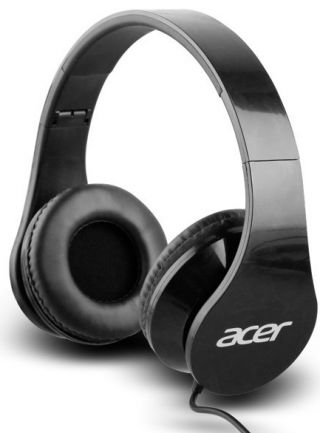 Acer Over-Ear fejhallgató fekete