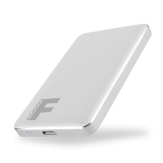 Axagon EE25-F6S Ezüst HDD/SSD külső aluház