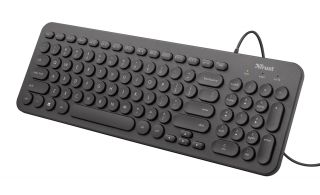 Trust Muto Silent fekete USB billentyűzet