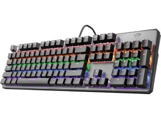 Trust GXT 865 Asta Mechanikus Gamer Billentyűzet - Magyar kiosztás