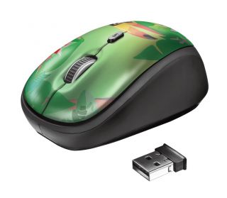 Trust Yvi Wireless Mouse vezeték nélküli tukánmadár mintás egér